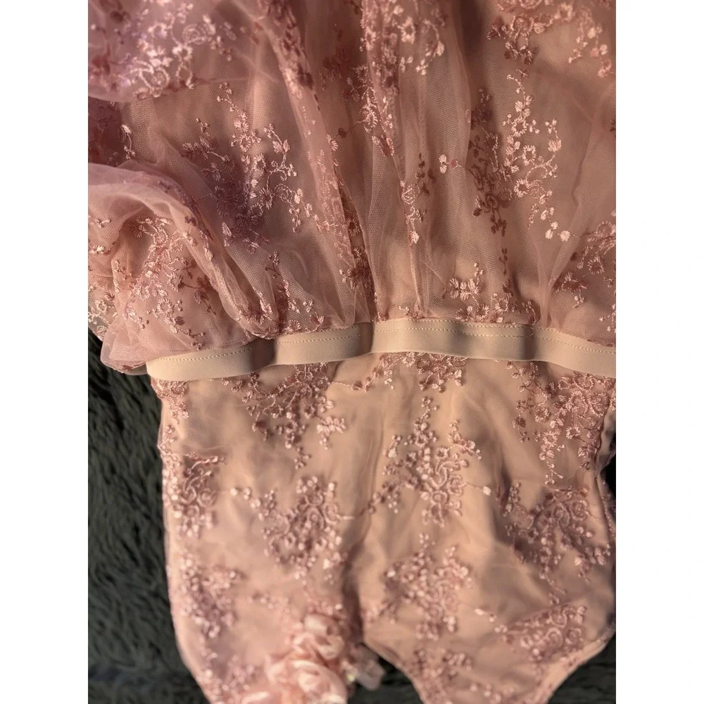 Weismann Dance Costume Ballet Outfit TuTu Womens Adult SA Pink Matching Hair Pin - Picture 9 of 13